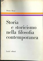 Storia e storicismo nella filosofia contemporanea