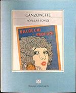 Canzonette. Popular songs