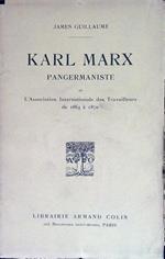 Karl Marx pangermaniste