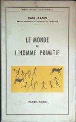 Le  monde de l'homme primitif