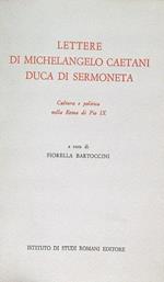 Lettere di Michelangelo Caetani duca di Sermoneta