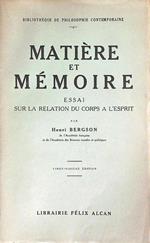 Matiere et memoire