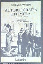 Autobiografia effimera