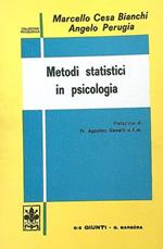 Metodi statistici in psicologia