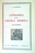 Antologia della critica storica. Età moderna