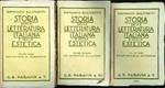 Storia della letteratura italiana e della estetica 3vv