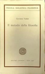 Il metodo della filosofia