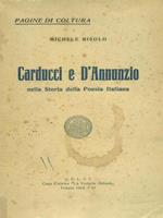 Carducci e D'Annunzio nella storia della poesia italiana
