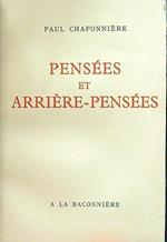 Pensees et arriere pensees