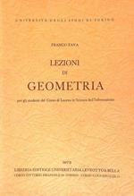 Lezioni di geometria