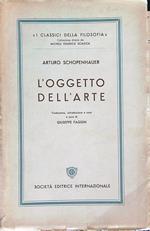 L' oggetto dell'arte