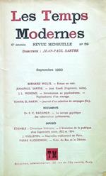 Les Temps Modernes - n. 59/Septembre 1950