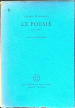 Le poesie 1913-1957