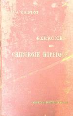 Les exercices de chirurgie hippique a l'Ecole d'Alfort