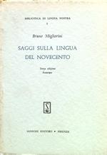 Saggi sulla lingua del Novecento