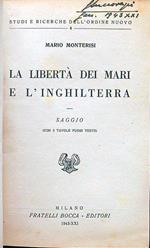 La libertà dei mari e l'Inghilterra