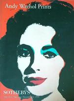 Sotheby's . Sale 7387. Andy Warhol Prints. November 6/1999