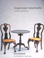Sotheby's sale 6957. Important Americana. January 17 and 19, 1997