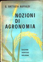 Nozioni di agronomia