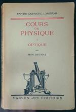 Course de physique I. Optique