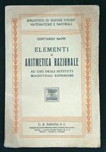 Elementi di aritmetica razionale