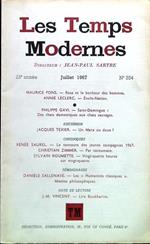 Les Temps Modernes - N. 254/Juillet 1967