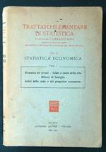 Trattato elementare di statistica vol. V parte I