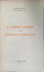 Le poesie lyrique de Charles d'Orleans
