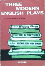 Three modern english plays