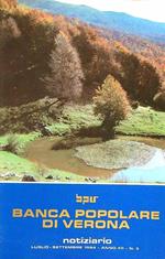 Banca popolare di verona. Notiziario Luglio-settembre 1984/ Anno 45 /n 3