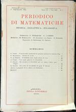 Periodico di matematiche n. 1/gennaio 1932