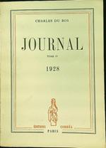 Journal tome IV -1928