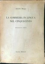 La commedia in lingua nel Cinquecento. Bibliografia critica