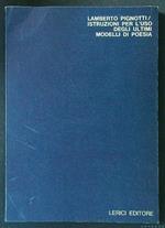 Istruzioni per l'uso degli ultimi modelli di poesia (manca cofanetto)