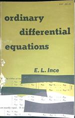 Ordinary differential equations