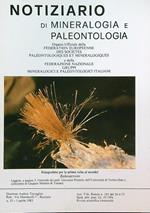 Notiziario di mineralogia e paleontologia 35/1 aprile 1983