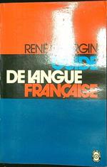 Guide de langue francaise