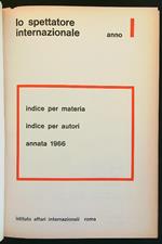 spettatore internazionale annata 1966