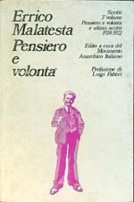 Pensiero e volontà vol. III