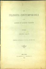 filosofia contemporanea e le lezioni di Ausonio Franchi