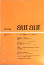 Aut Aut 254-255 Marzo-giugno 1993