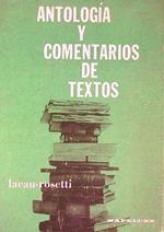 Antología y comentarios de textos