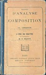 Principes d'analyse et de composition