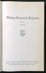 Philips Research Reports n. 4 1949
