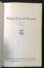 Philips Research Reports n. 6 1951