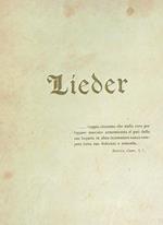 Lieder: cento liriche tedesche scelte nella letteratura