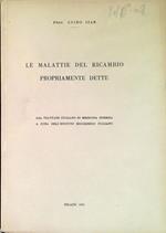 malattie del ricambio propriamente dette