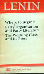Where to begin? Party organisation and party literature
