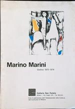 Marino Marini. Grafica 1972 - 1974