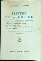 Letture pedagogiche vol I
